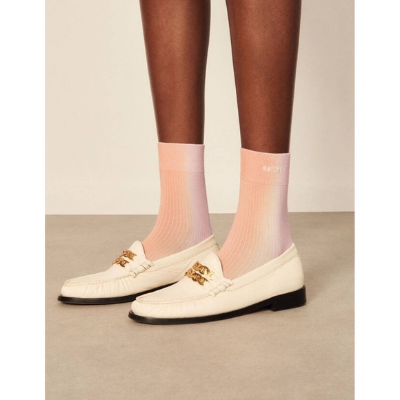 Sandro leather loafers size 9 - Picture 2 of 4